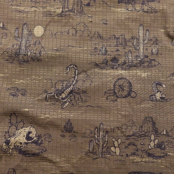 5.11 Tactical Button Up Shirt Desert Critter Print Men's 2XL - Picture 6 of 9